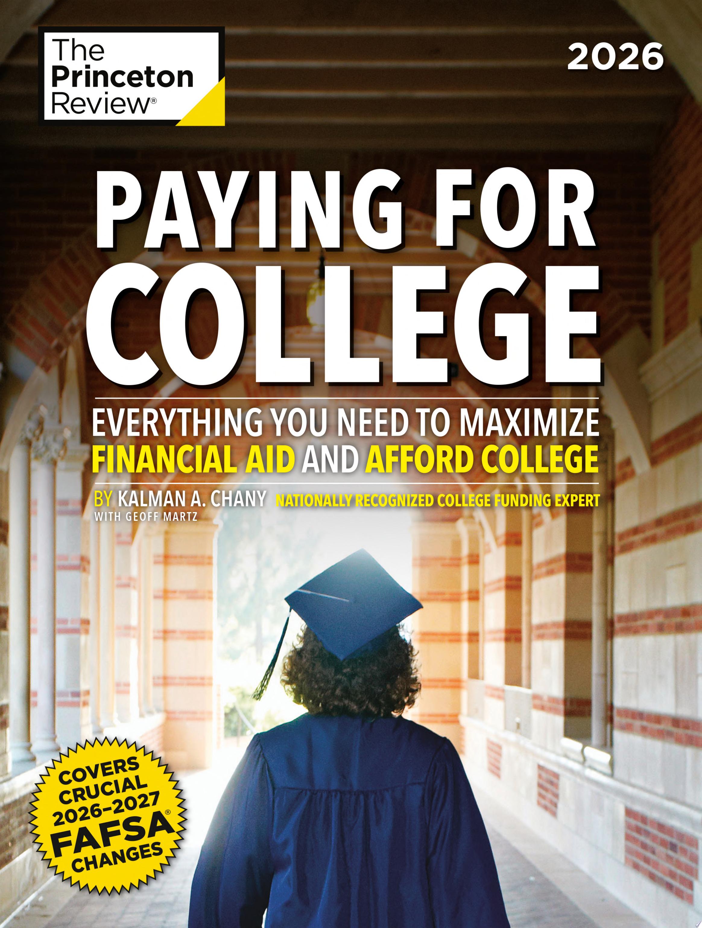 Image for "Paying for College, 2026"
