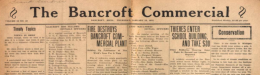 The Bancroft Commercial newspaper