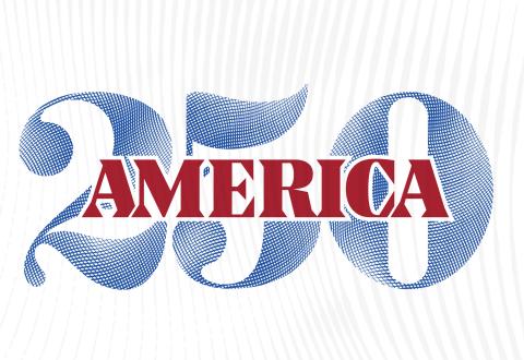 A logo for America's 250th birthday