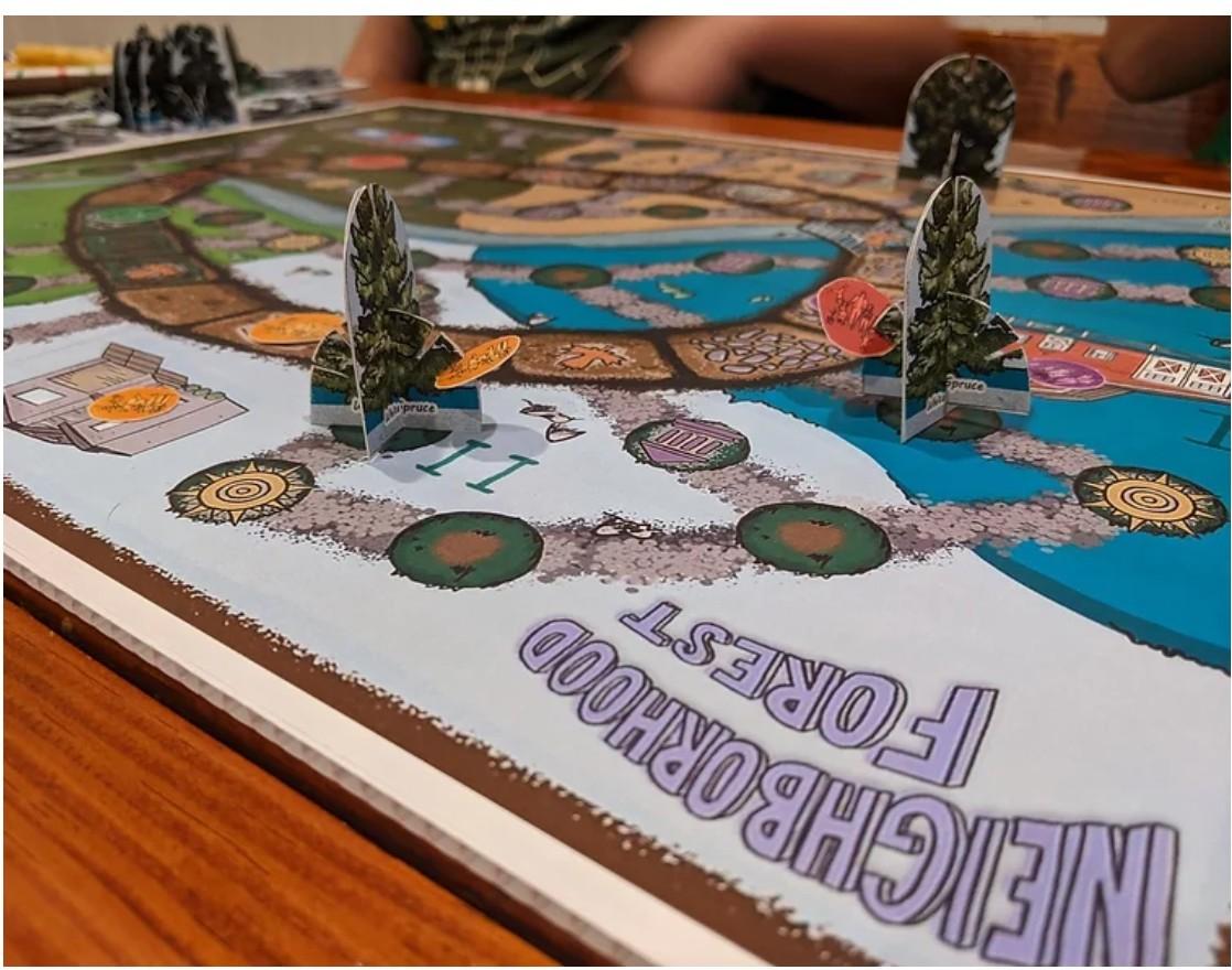 multi colored board game