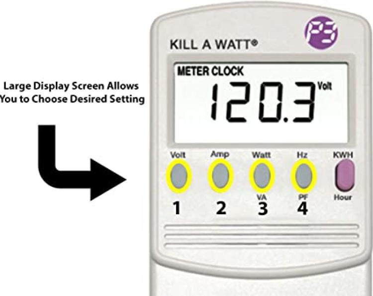 Kill A Watt Electricity Usage Monitor Image
