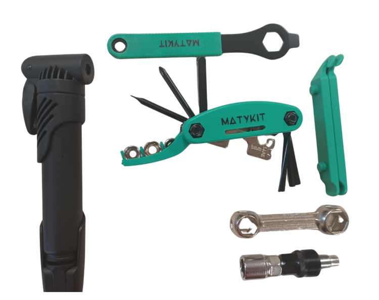 Bicycle maintenance kit